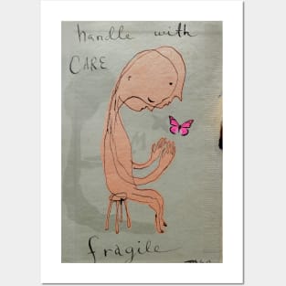 Handle with care Posters and Art